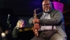 Sherman Irby enjoying the music