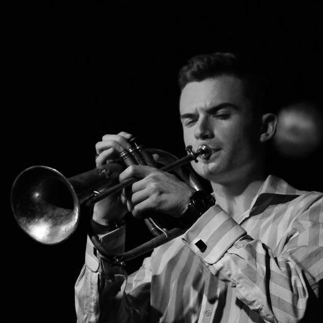 Ben Bruni playing trumpet