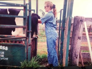meredith in her career as a vet
