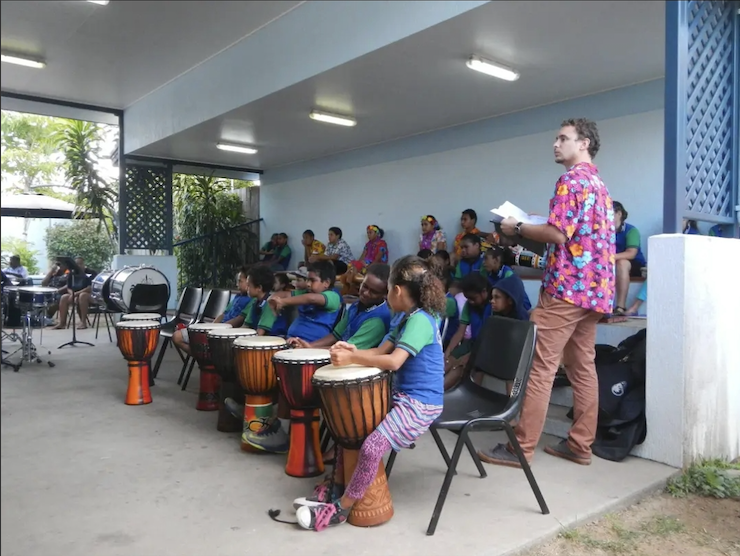 blair teaching on thursday island