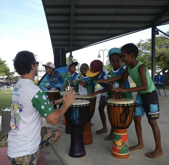 blair teaching on thursday island