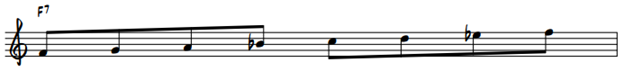 F Mixolydian
