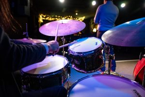 drummer on JMI live stage