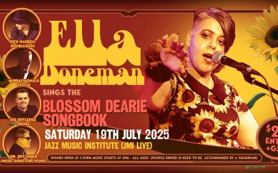 Ella Doneman sings the Blossom Dearie Song Book – 19/07/25
