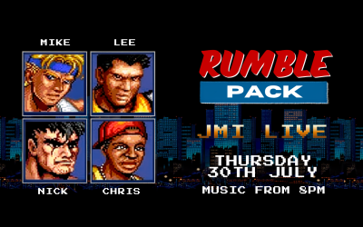 Rumble Pack Takeover JMI – 30/07/2026